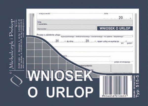 Ansøgning om orlov 515-5