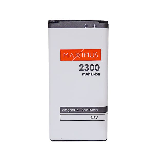 Batteri Maxximus SAMSUNG GALAXY S5 MINI G800 2300 mAh
