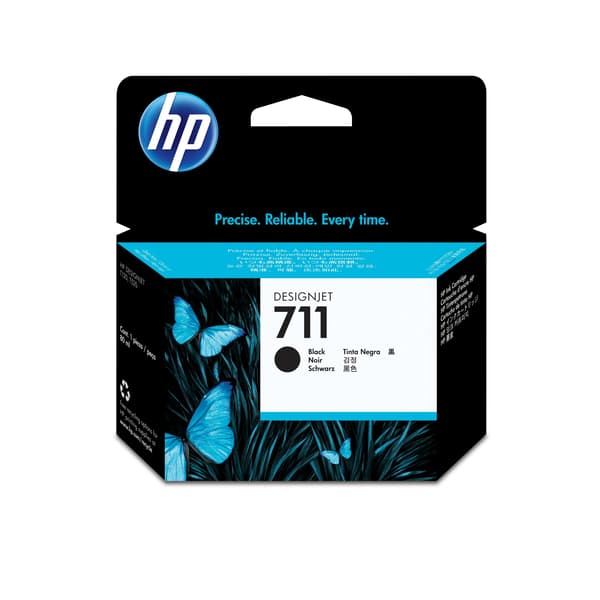 HP 711 - sort - original - blækpatron