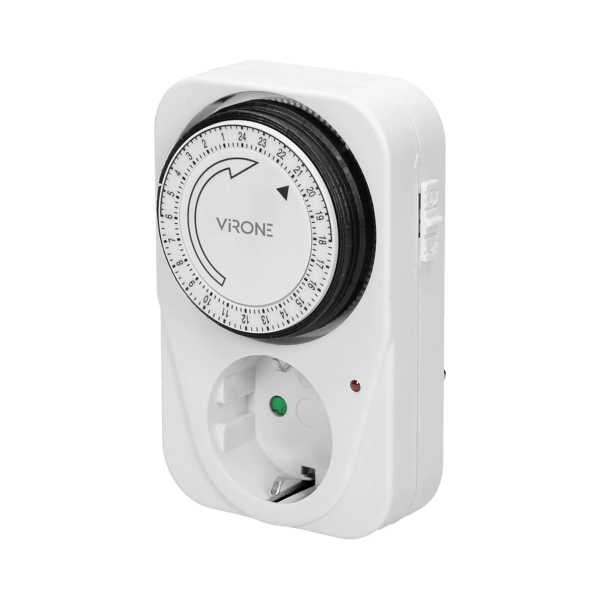 Mekanisk timer, max. 3500 W, schuko