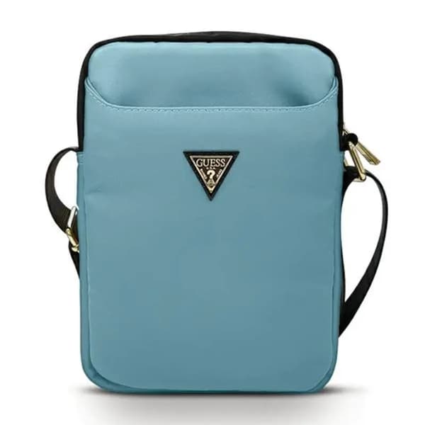 Guess Väska GUTB10NTMLLB 10\" blå/blå Nylon Triangle Logo