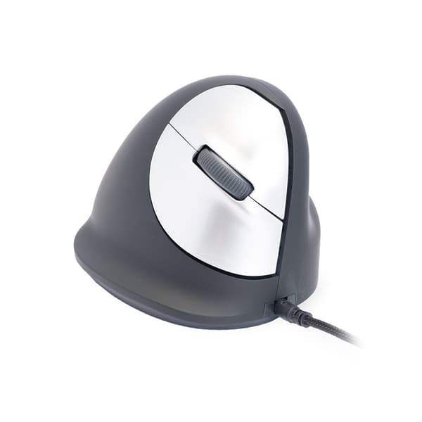 R-Go Tools HE Mouse Vertikal Mus Höger 4 knappar, scrollhjul