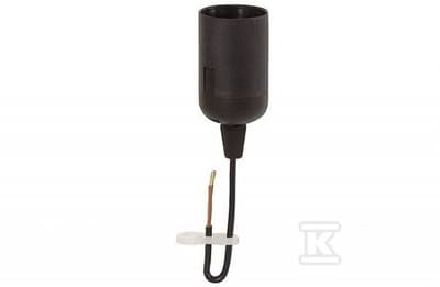 HÅLLARE E27-6 MED KABEL SVART ONNLINE