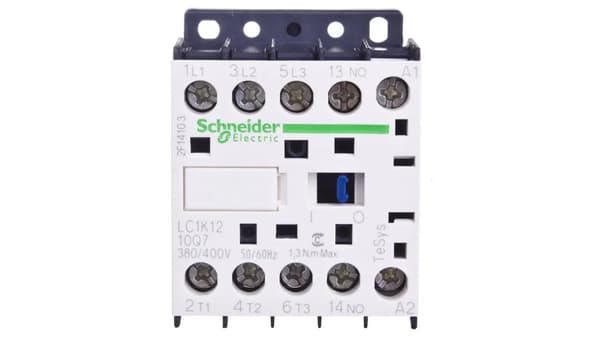 Effektkontaktor 12A 3P 380V AC 1Z 0R LC1K1210Q7