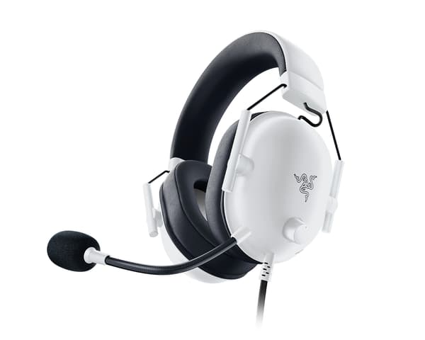 Razer Blackshark V2 X Hörlurar - Vit