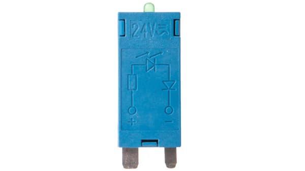 Finder Modul EMC LED grøn 6 - 24V AC/DC (99.01.0.024.59)