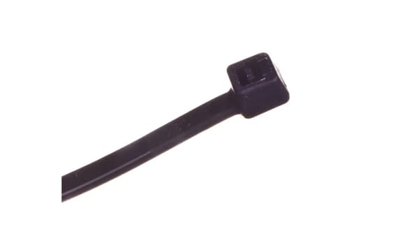 Kabelbinder 3,5mm 290mm sort UV 290/3.5 OZC 35-290 25.123 /100stk /
