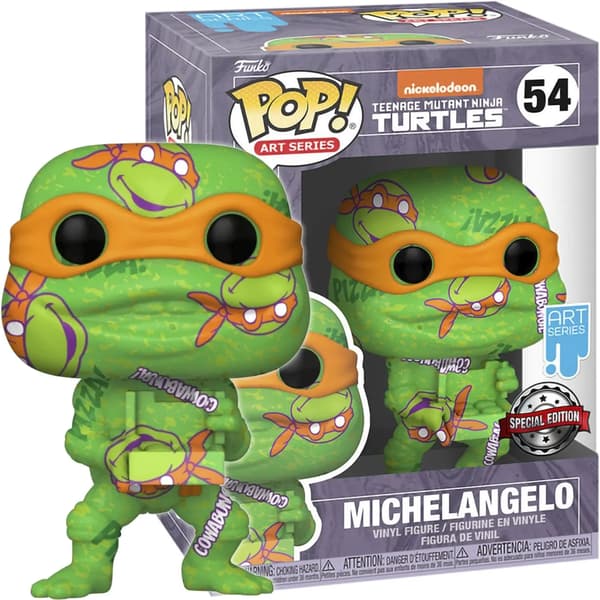 POP-figuuri Turtles 2 Michelangelo Exclusive
