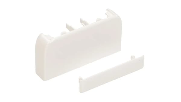 Kanalavslutning DLP 105x50 vit 010702