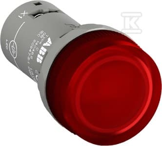 CL-502R RÖD LAMPA 24V AC/DC