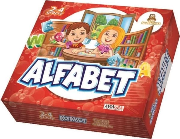 Kunstnerisk pædagogisk spil. 2 i 1 - alfabet