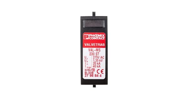 Bake stop C Tyyppi 2 1P 40kA Tyyppi2 VAL-MS 230 ST 2798844