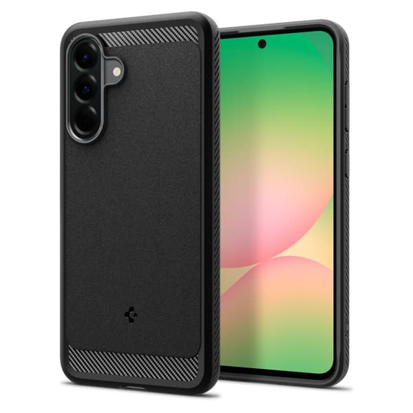 Spigen Rugged Armor, mattamusta - Samsung Galaxy A56 5G