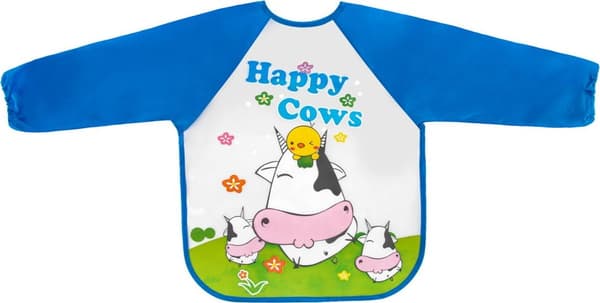 BOC0562-HAPPY COWS ÄRMBIB