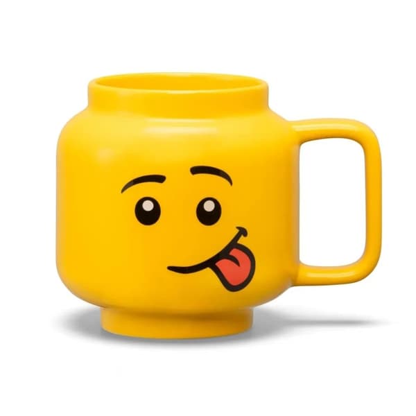 LEGO Dreng (Gluptasek) Keramisk krus mala hoved