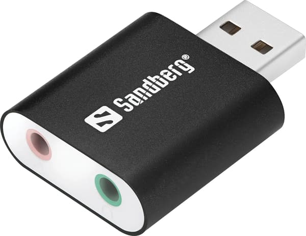 Sandberg USB til lydlink USB til lydlink, 2.0 kanaler, USB