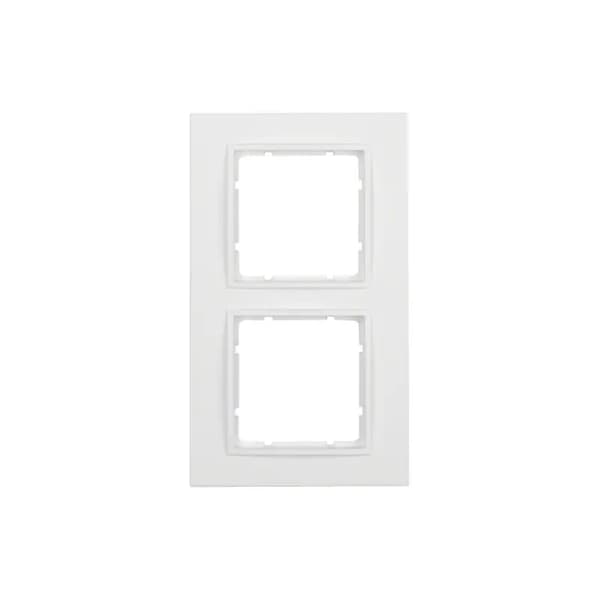 Hager Berker/B.7 Dobbeltramme mat hvid 10126919