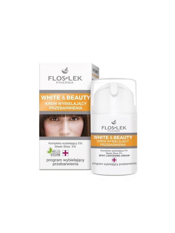 FLOSLEK White and Beauty valkaiseva voide 50 ml