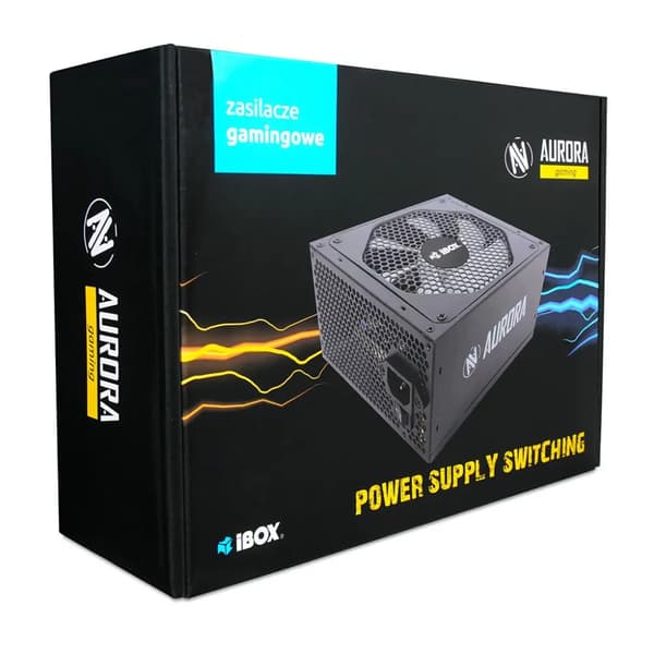 IBOX AURORA 700W 14cm fläkt PSU GAMING