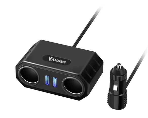Vakoss TP-3264K Adapter 2x USB-A 2.1 A (TP-3264K)