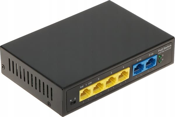 Kytkin Dahua Technology SWITCH POE GTX-A1-06-42-V2 4-PORT