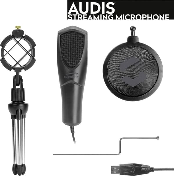SpeedLink - AUDIS Streaming Microphone