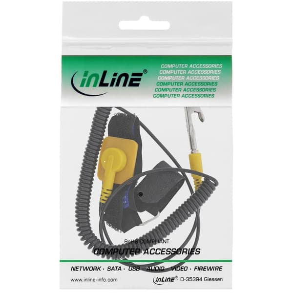InLine Antistatisk Håndledslås (55553)