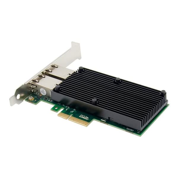 MicroConnect PCIe x4 Dual RJ45 10 GbE X550 netværksadapter chipsæt: Intel X550