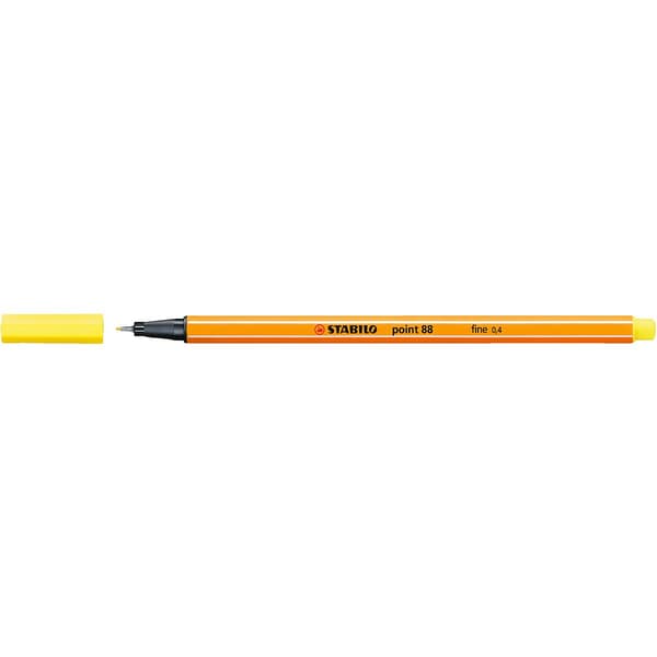 Stabilo point 88 citrongul fineliner 88/24