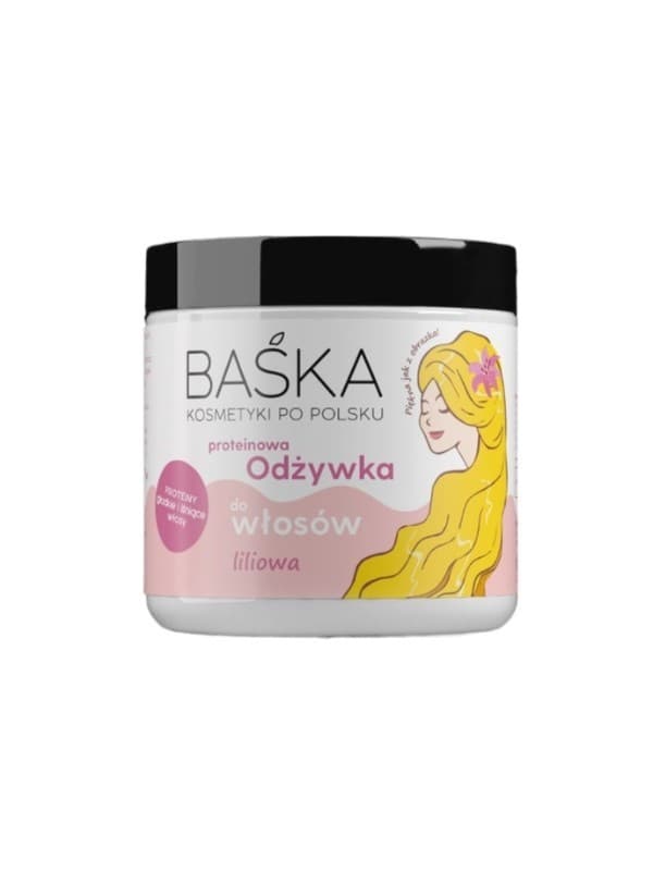 BASKA Pehmittävä hiustenhoitoaine - lila 250 ml