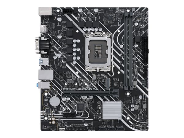 ASUS Bundkort PRIME H610M-D D4 - micro ATX - Socket LGA1700 - Intel H610