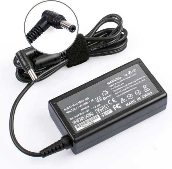 CoreParts Strømadapter til Asus 65W 19V 3.42A Stik:5.5*2.5 Inkl. EU Strømkabel