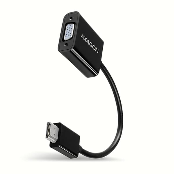 AV-adapter Axagon HDMI - D-Sub (VGA) svart (RVH-VGN)