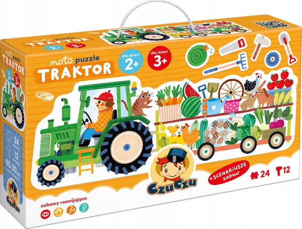 CzuCzZ Moto puslespil Traktor