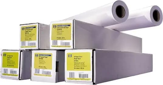 HP fotopappersrulle 36\", 30,48m. 200 g/m2, vit, glansig