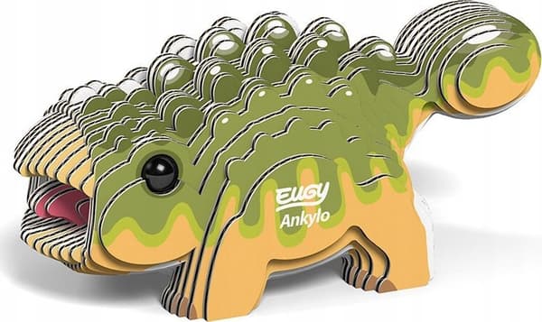 Ankylo Eugy's dinosaur. Eco 3D Ukladanka