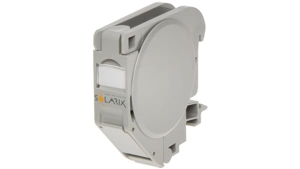 Solarix DIN-skena keystone monteringsmodul grå (SXKJ-DIN-GY)