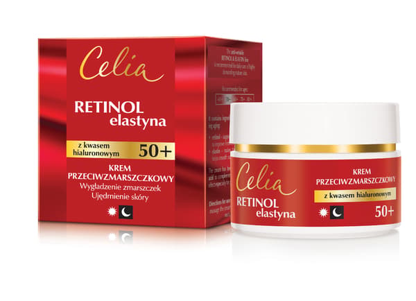 Celia_retinol ryppyjä ehkäisevä voide 50+ 50ml