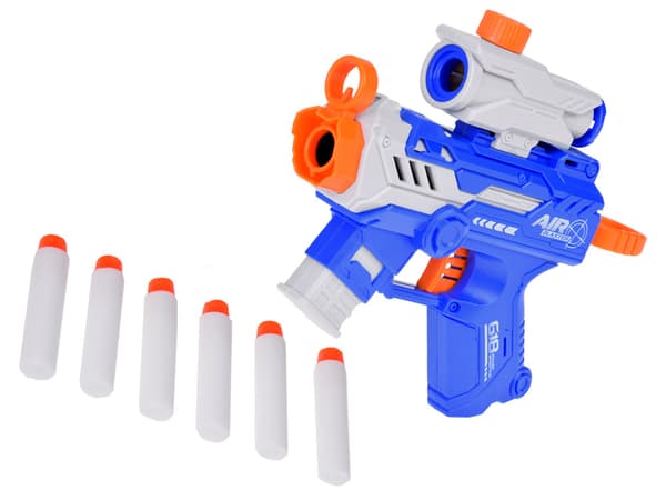 Pistolsæt med sigte til bløde skumpatroner, 6 stk. ZA5152