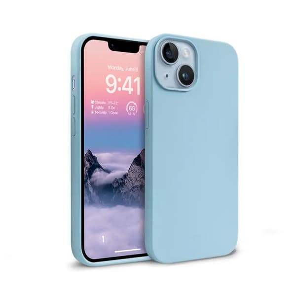 Crong Color Cover - iPhone 14 Plus-fodral (blå)