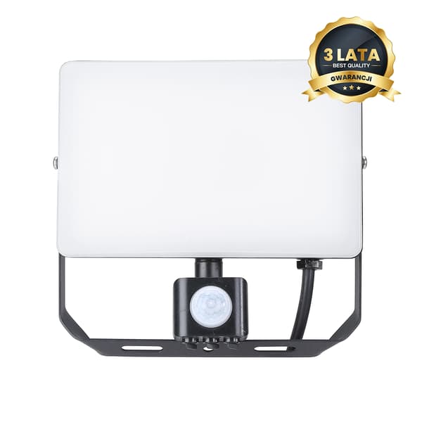 LED-strålkastare 50W PIR 5000lm 5000K