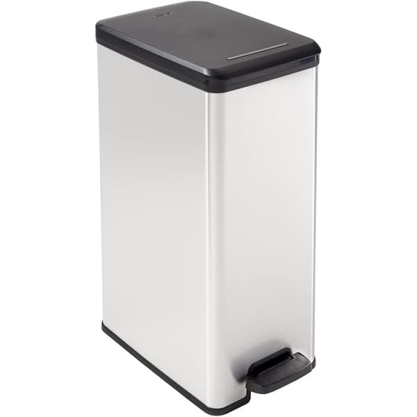 CURVER AFFALDSKURV SLIM BIN 40L /IML METALLIC