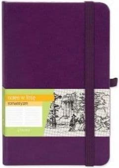 Notesbog A5 Linje Romantik Violet ANTRA