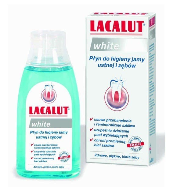 Lacalut Huuhteluneste Valkoinen 300ml