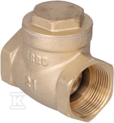 Kontraventil 5/4\" med klap, PN16