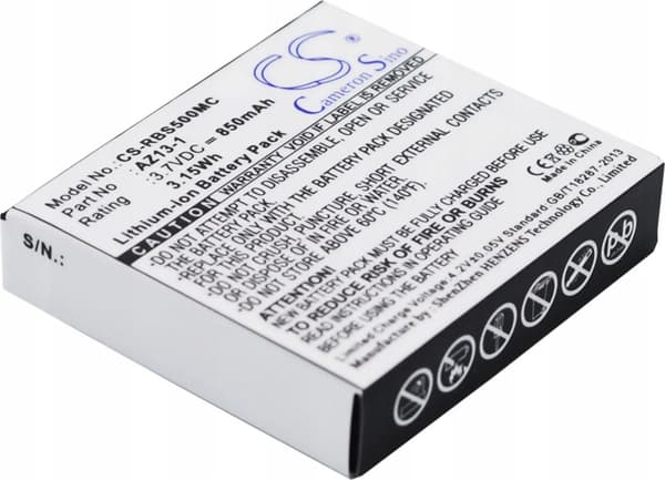 Cameron Sino Batteri Batteri Az13-1 Til Xiaomi Yi Xiaoyi/CS-RBS500mc