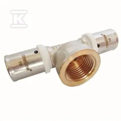 PRESS T-STYKKE GW 25MM X 3/4\"