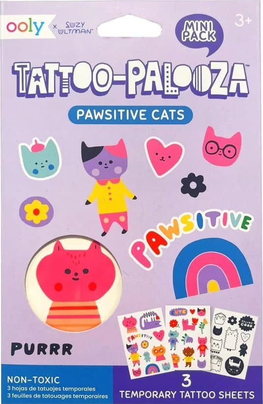 Tattooze pestävä mini Tattoo Palooza - Kissat