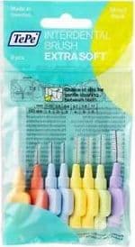 Mellanrumsborstar Tepe Multicolour Supersoft (8 enheter)