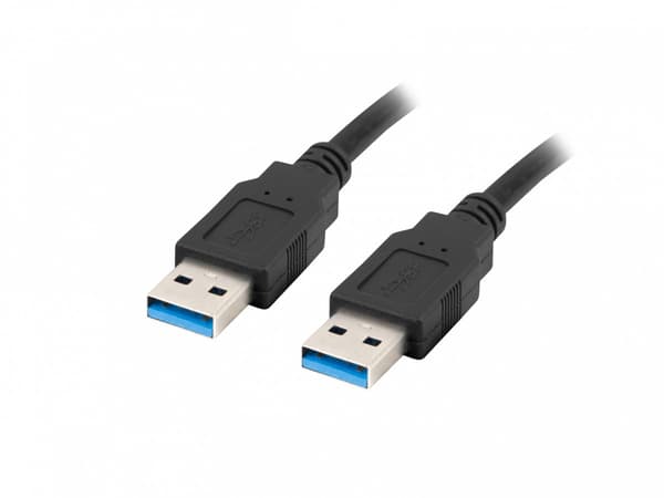 USB-Kaapeli Lanberg CA-USBA-30CU-0005-BK 500 cm